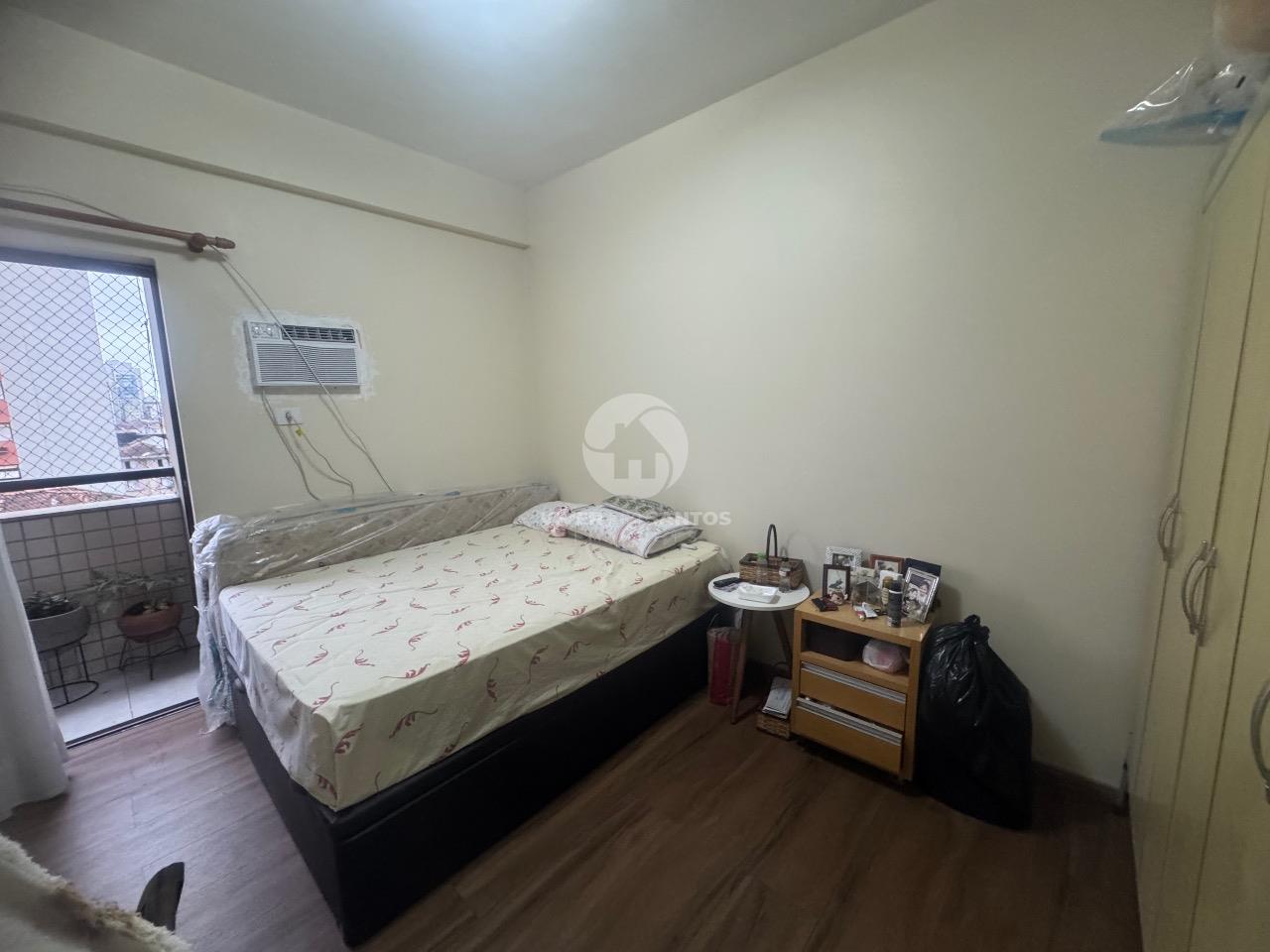 Apartamento 3 Dormitórios, Suíte, Sacadas e Garagem Demarcada no Embaré – Santos/SP em Embaré, Santos — foto 13