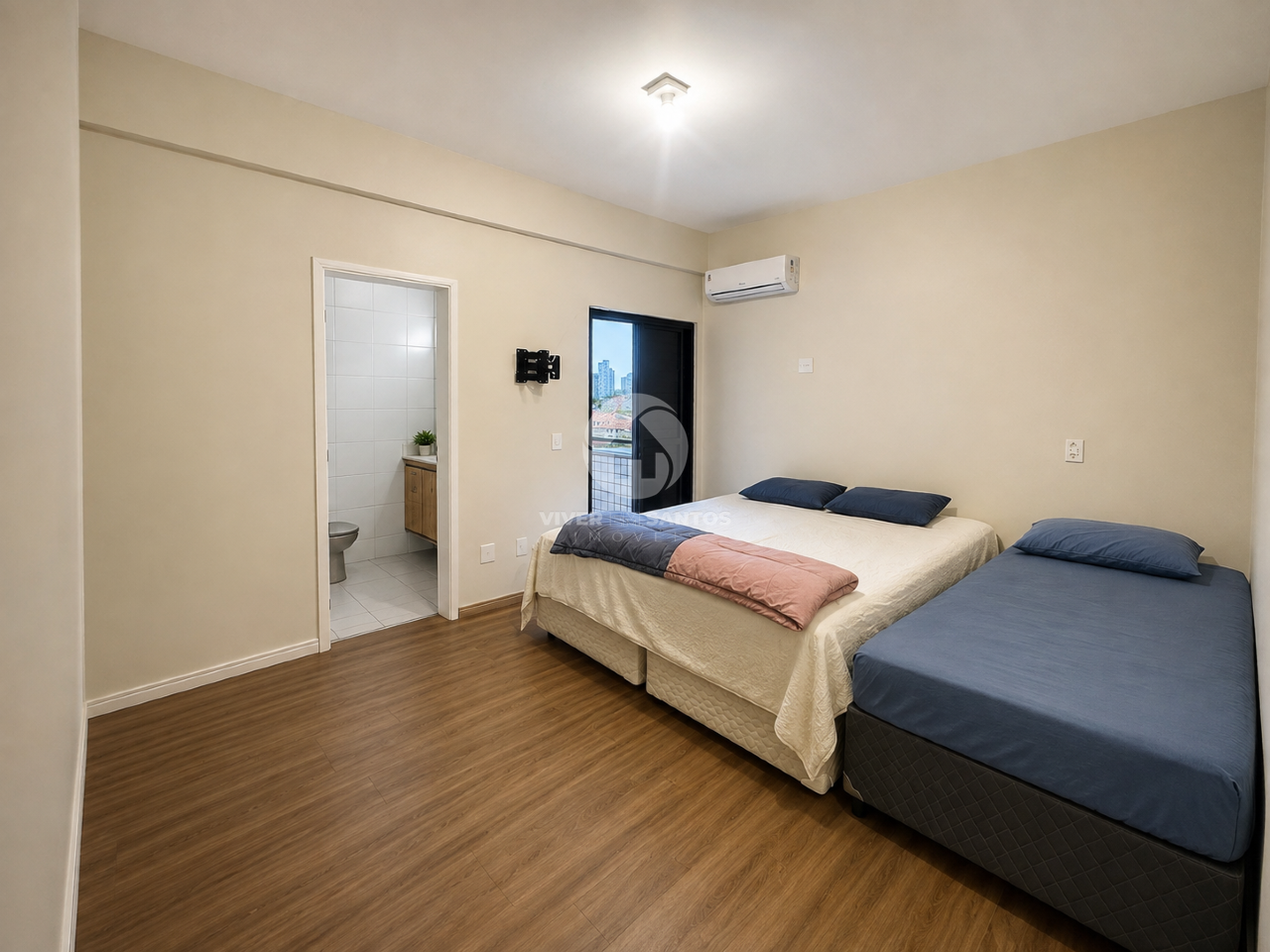 Apartamento 3 Dormitórios, Suíte, Sacadas e Garagem Demarcada no Embaré – Santos/SP em Embaré, Santos — foto 9