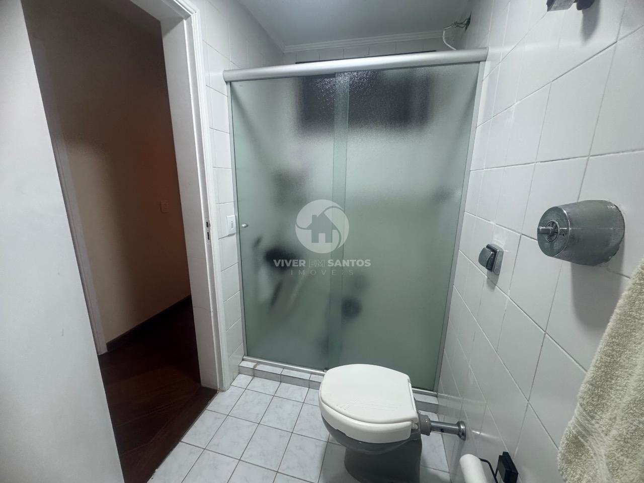 Apartamento 3 Dormitórios, Suíte, Sacadas e Garagem Demarcada no Embaré – Santos/SP em Embaré, Santos — foto 11