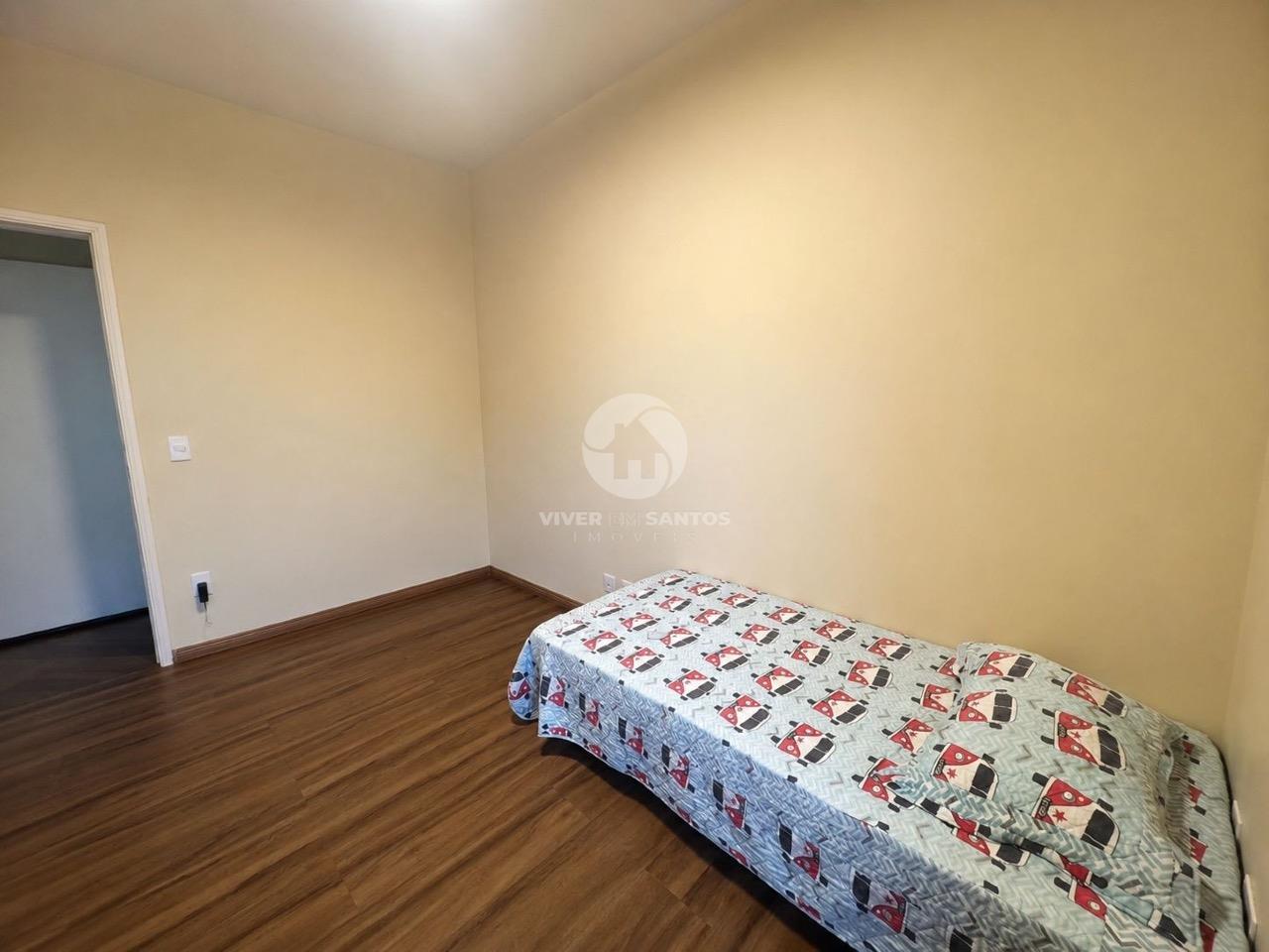 Apartamento 3 Dormitórios, Suíte, Sacadas e Garagem Demarcada no Embaré – Santos/SP em Embaré, Santos — foto 16