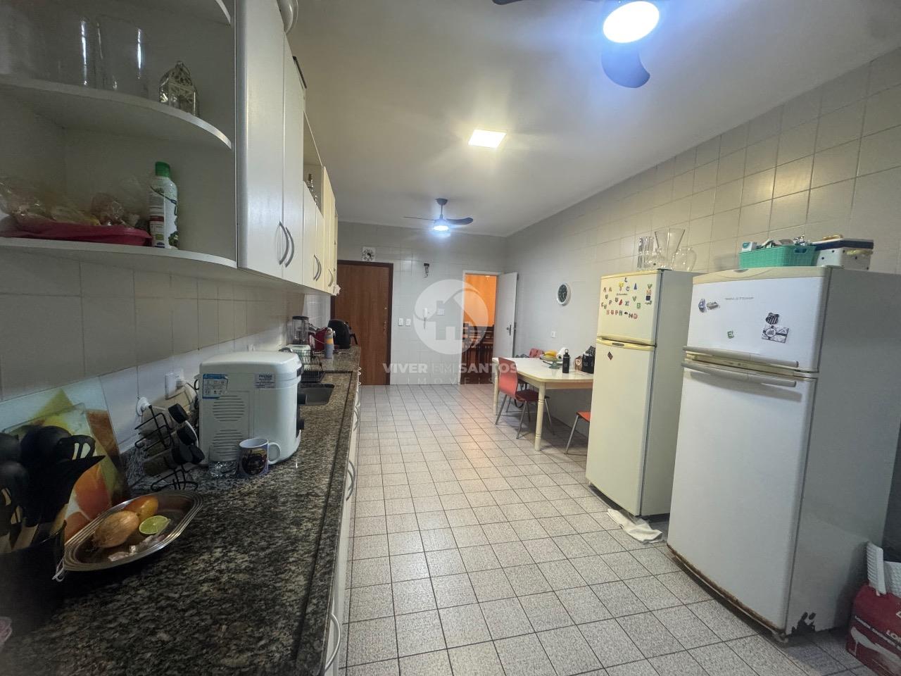 Apartamento 3 Dormitórios, Suíte, Sacadas e Garagem Demarcada no Embaré – Santos/SP em Embaré, Santos — foto 6