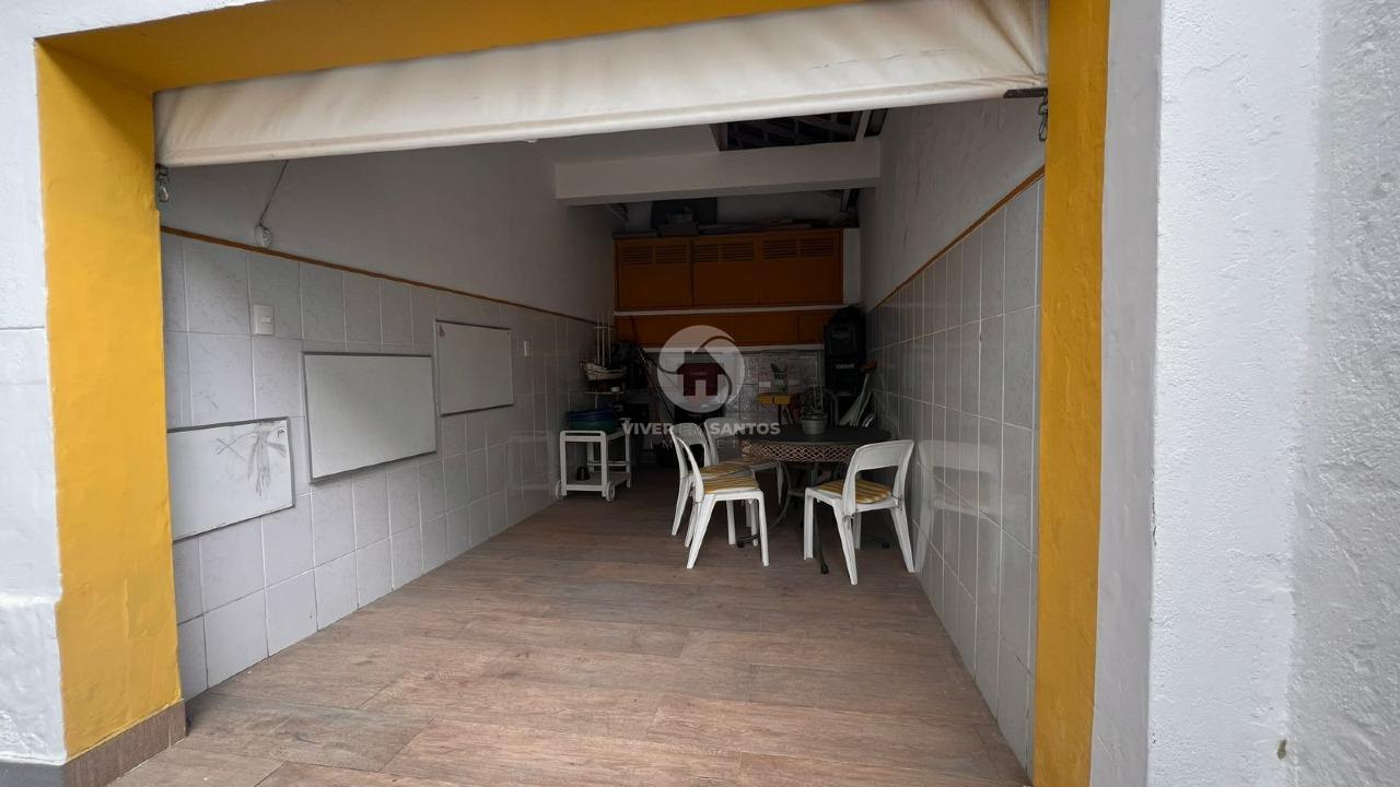 Casa com 337 m², 4 Dormitórios e Garagem para 5 Veículos a 1 Quadra da Praia no Boqueirão – Santos/SP em Boqueirão, Santos — foto 27