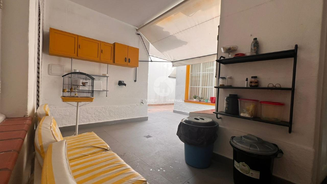 Casa com 337 m², 4 Dormitórios e Garagem para 5 Veículos a 1 Quadra da Praia no Boqueirão – Santos/SP em Boqueirão, Santos — foto 28