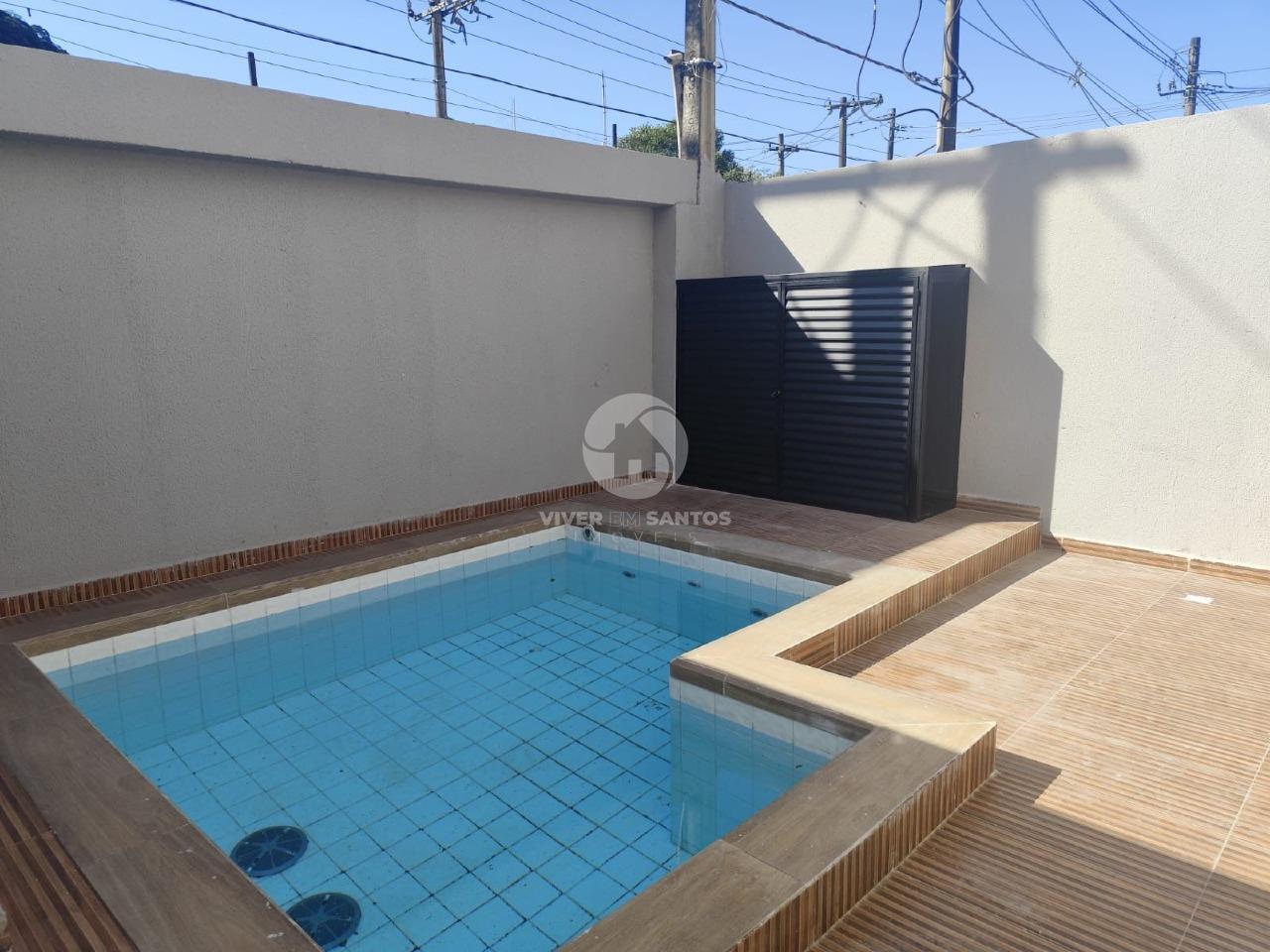 Sobrado em Villagio, 2 Dormitórios, Quintal Privativo e Piscina no Marapé – Santos/SP em Marapé, Santos — foto 16