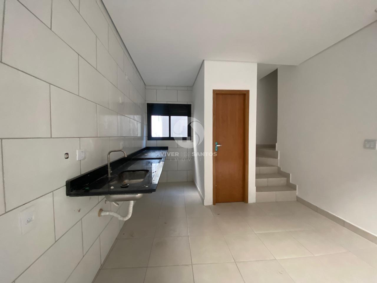 Sobrado Duplex Novo em Villagio, 2 Dormitórios, Quintal e Piscina no Marapé – Santos/SP em Marapé, Santos — foto 4