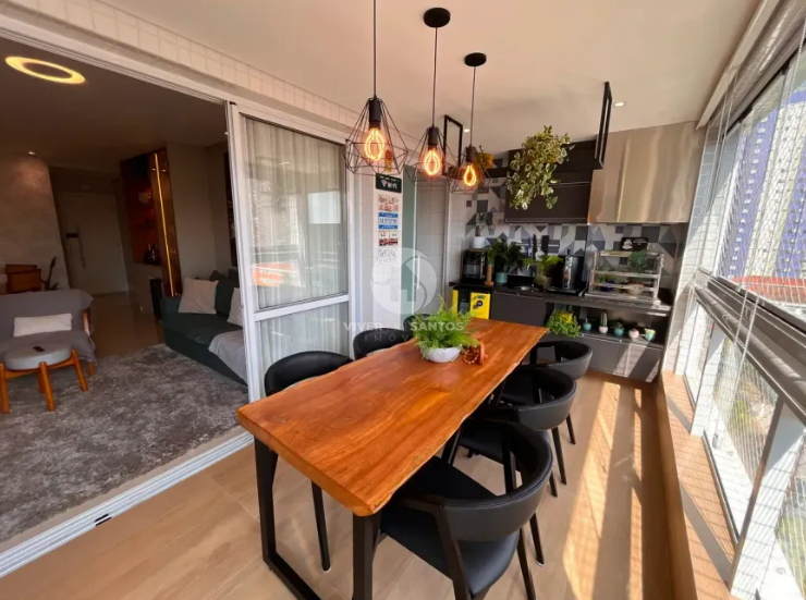 Apartamento com 3 quartos no Embaré em Embaré, Santos — foto 3