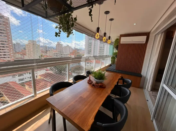 Apartamento com 3 quartos no Embaré em Embaré, Santos — foto 4