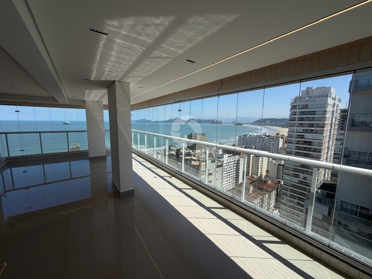 Penthouse com Vista Mar 360°, 3 Dormitórios e 4 Vagas no Residencial Ilha de Malta – Santos/SP em Aparecida, Santos — foto 6