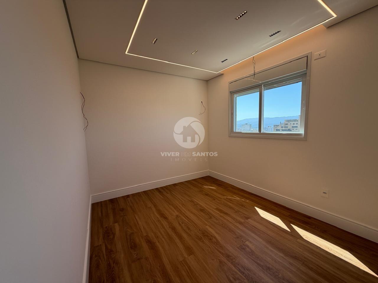 Penthouse com Vista Mar 360°, 3 Dormitórios e 4 Vagas no Residencial Ilha de Malta – Santos/SP em Aparecida, Santos — foto 11