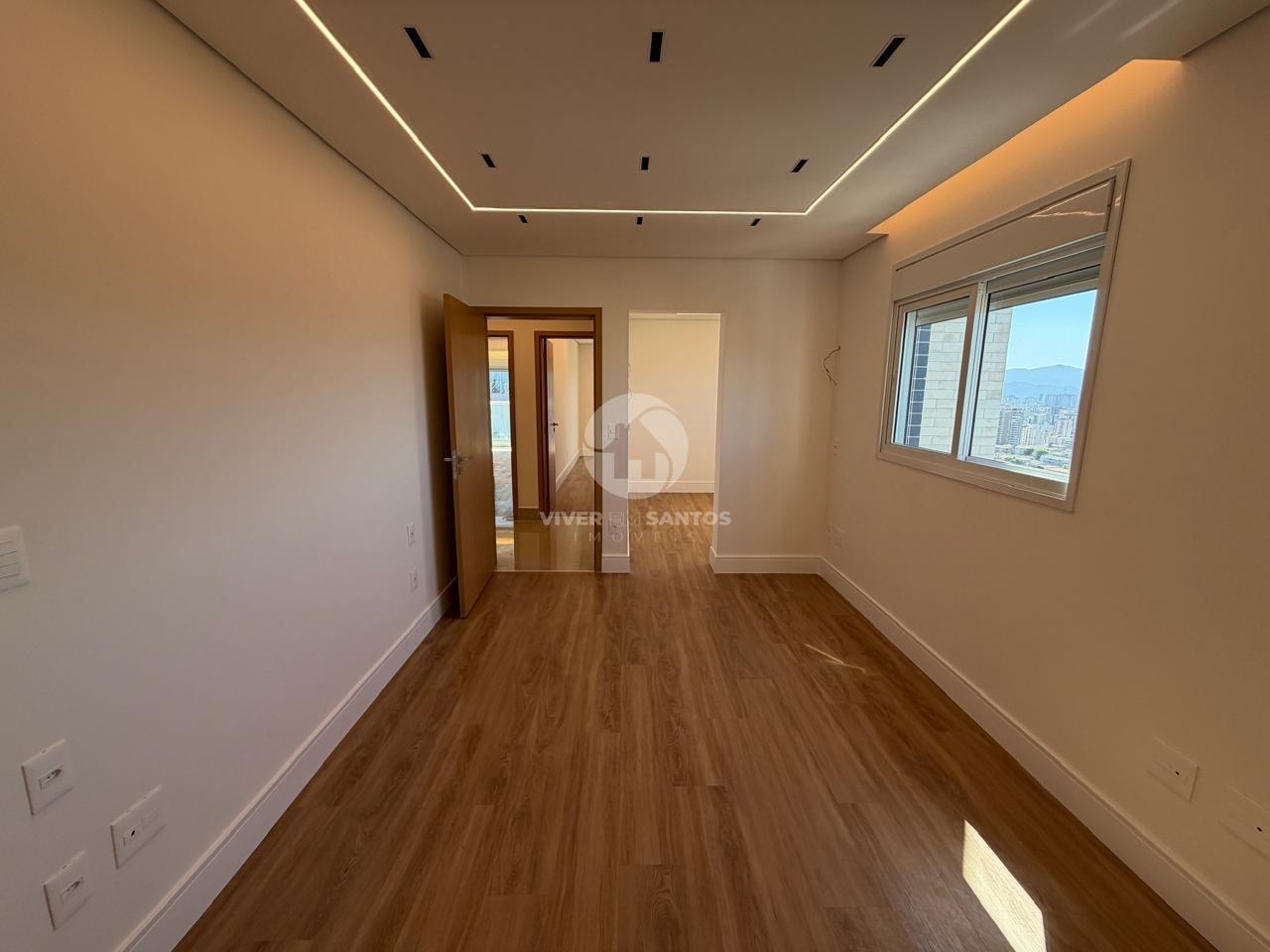 Penthouse com Vista Mar 360°, 3 Dormitórios e 4 Vagas no Residencial Ilha de Malta – Santos/SP em Aparecida, Santos — foto 12