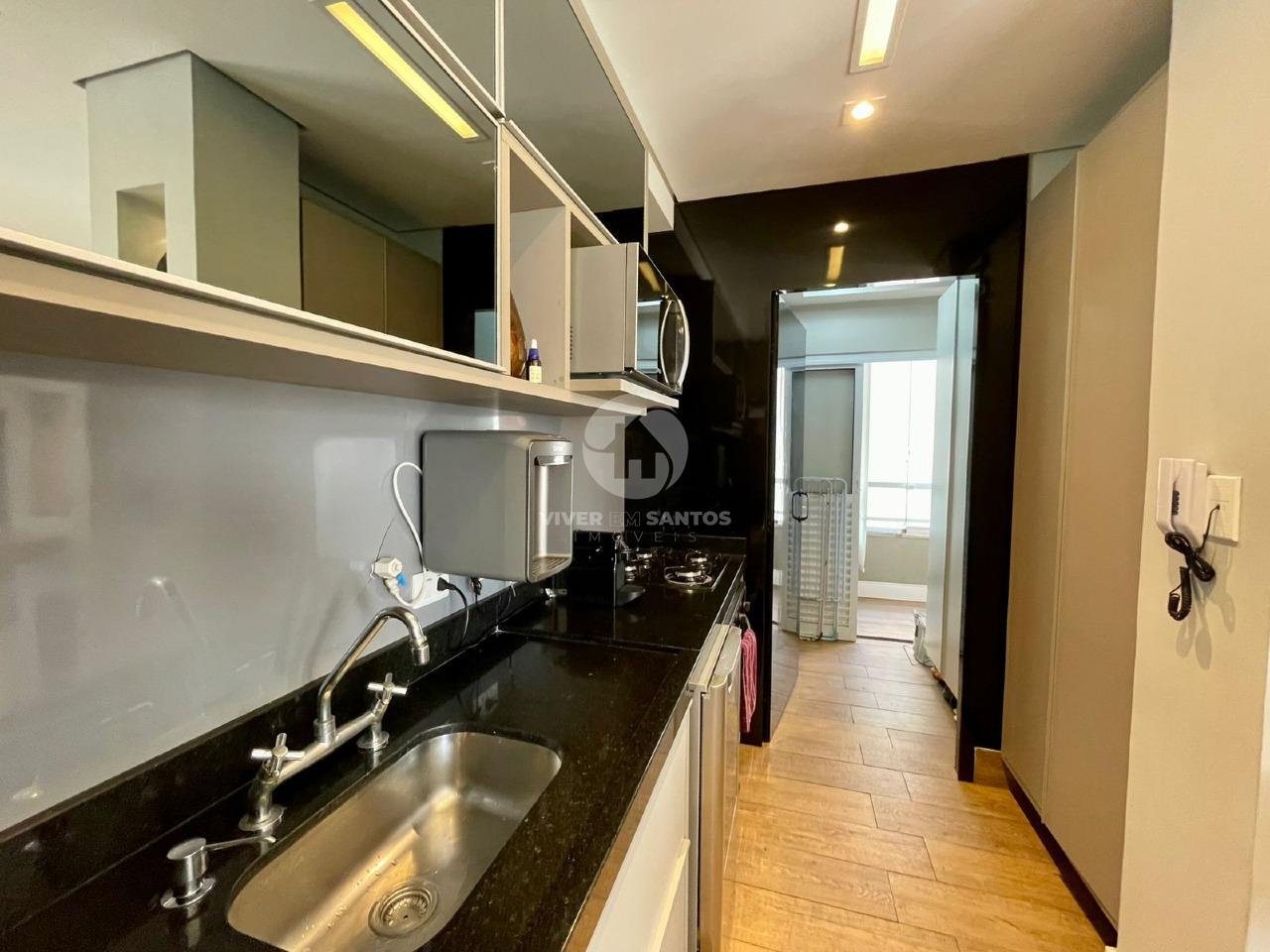 Apartamento 2 Dormitórios, Suíte, Varanda e Lazer Completo Próximo a Praia do José Menino – Santos/SP em José Menino, Santos — foto 13