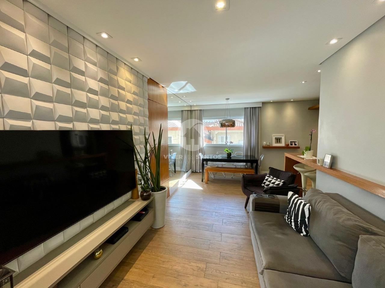 Apartamento 2 Dormitórios, Suíte, Varanda e Lazer Completo Próximo a Praia do José Menino – Santos/SP em José Menino, Santos — foto 3