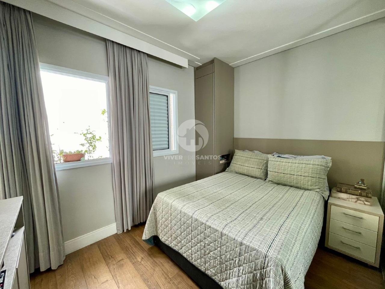 Apartamento 2 Dormitórios, Suíte, Varanda e Lazer Completo Próximo a Praia do José Menino – Santos/SP em José Menino, Santos — foto 6