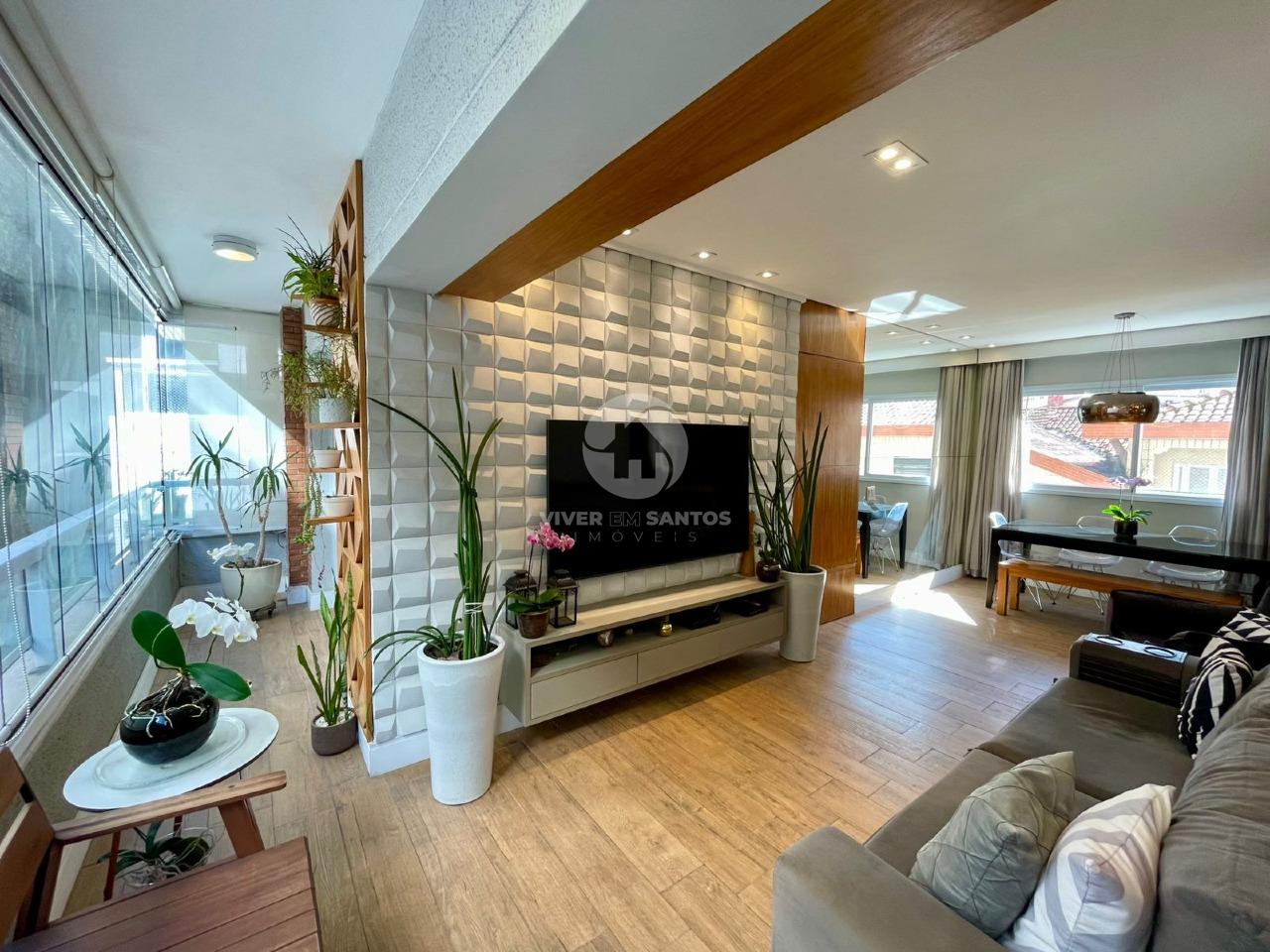 Apartamento 2 Dormitórios, Suíte, Varanda e Lazer Completo Próximo a Praia do José Menino – Santos/SP em José Menino, Santos — foto 4