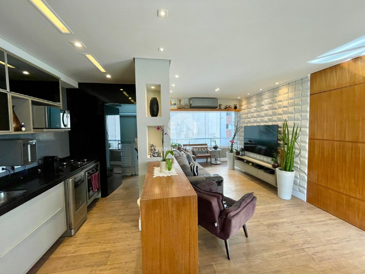 Apartamento 2 Dormitórios, Suíte, Varanda e Lazer Completo Próximo a Praia do José Menino – Santos/SP em José Menino, Santos — foto 2
