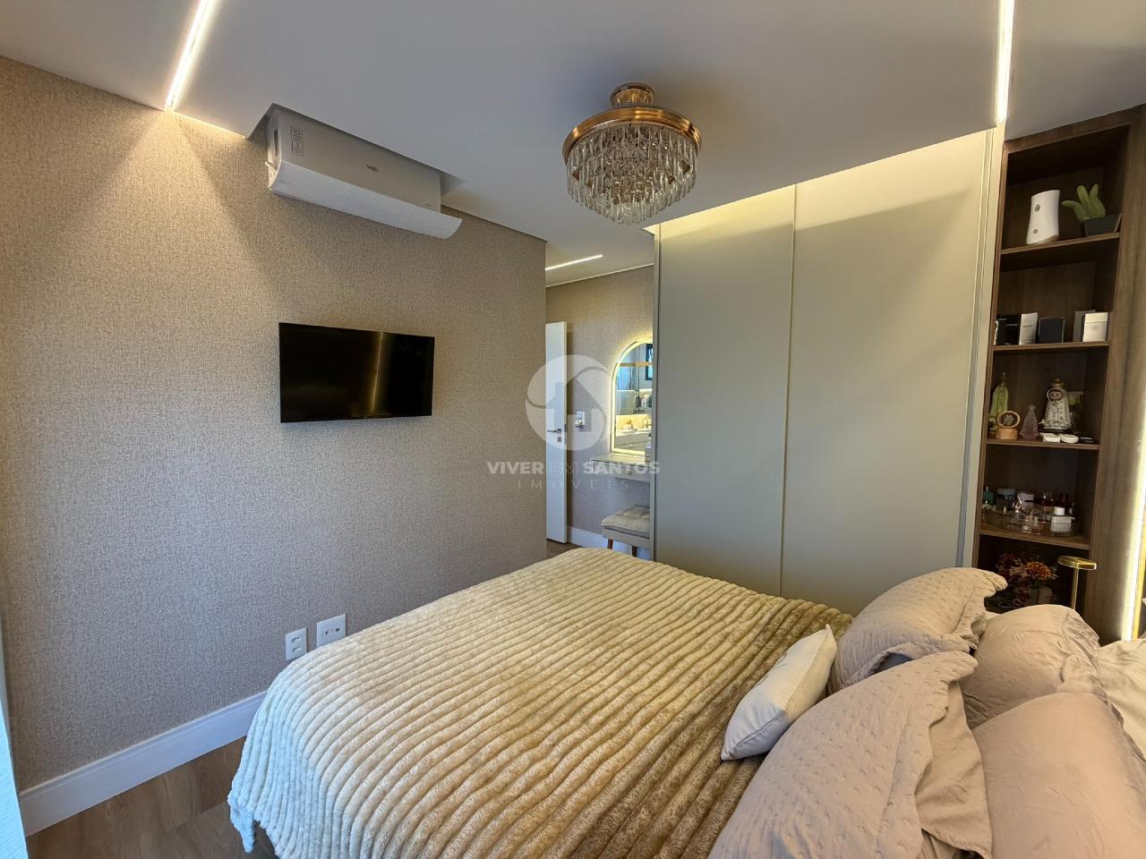 Apartamento Porteira Fechada, 2 Suítes no Vianna Home – Boqueirão, Santos/SP em Boqueirão, Santos — foto 15