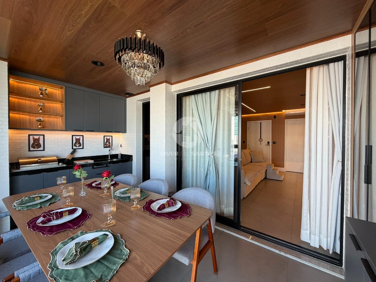 Apartamento Porteira Fechada, 2 Suítes no Vianna Home – Boqueirão, Santos/SP em Boqueirão, Santos — foto 9