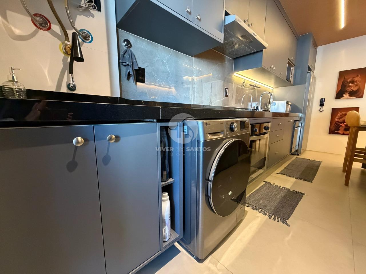 Apartamento Porteira Fechada, 2 Suítes no Vianna Home – Boqueirão, Santos/SP em Boqueirão, Santos — foto 23