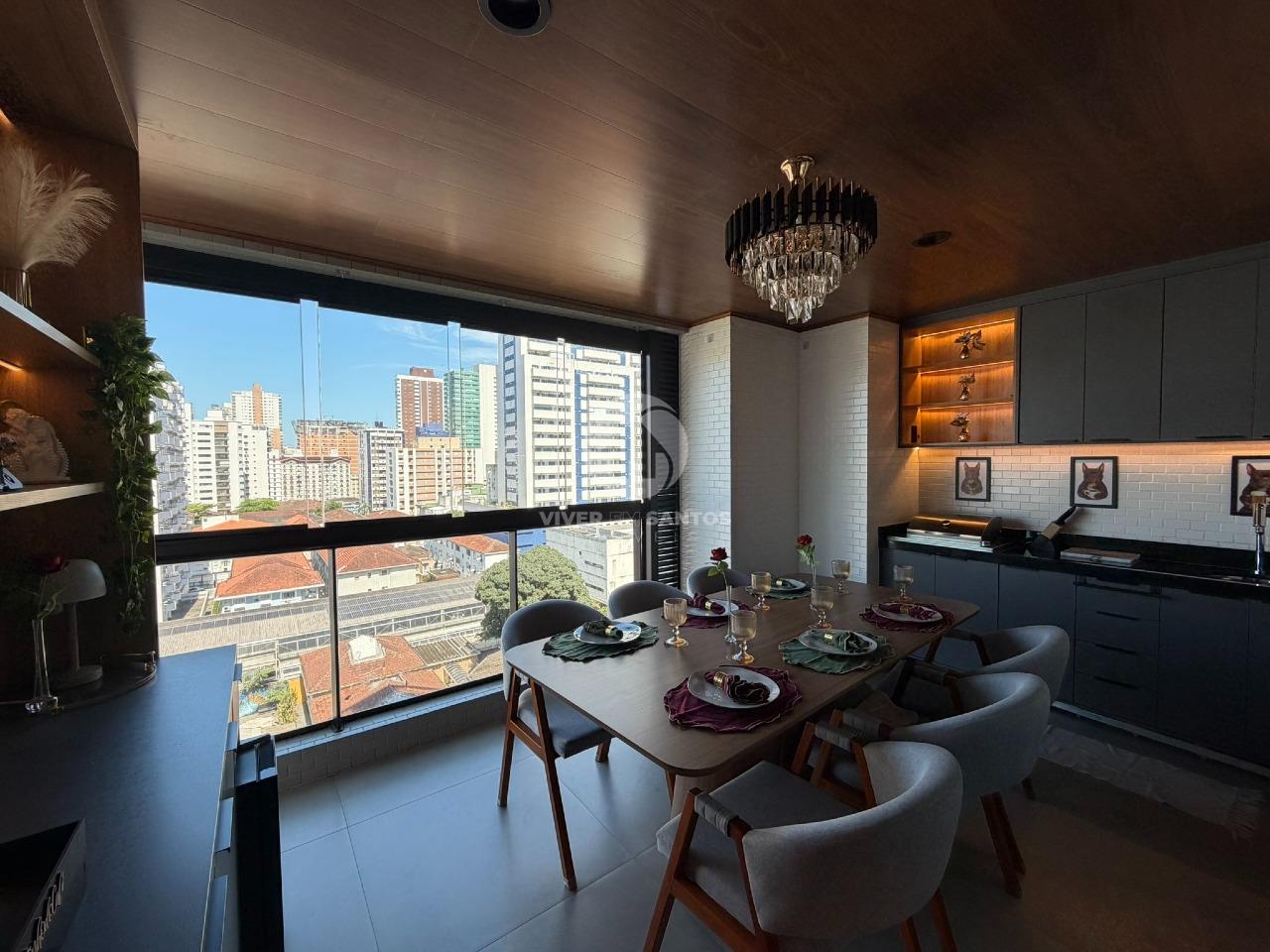 Apartamento Porteira Fechada, 2 Suítes no Vianna Home – Boqueirão, Santos/SP em Boqueirão, Santos — foto 7