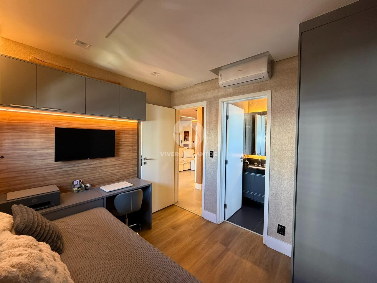 Apartamento Porteira Fechada, 2 Suítes no Vianna Home – Boqueirão, Santos/SP em Boqueirão, Santos — foto 19