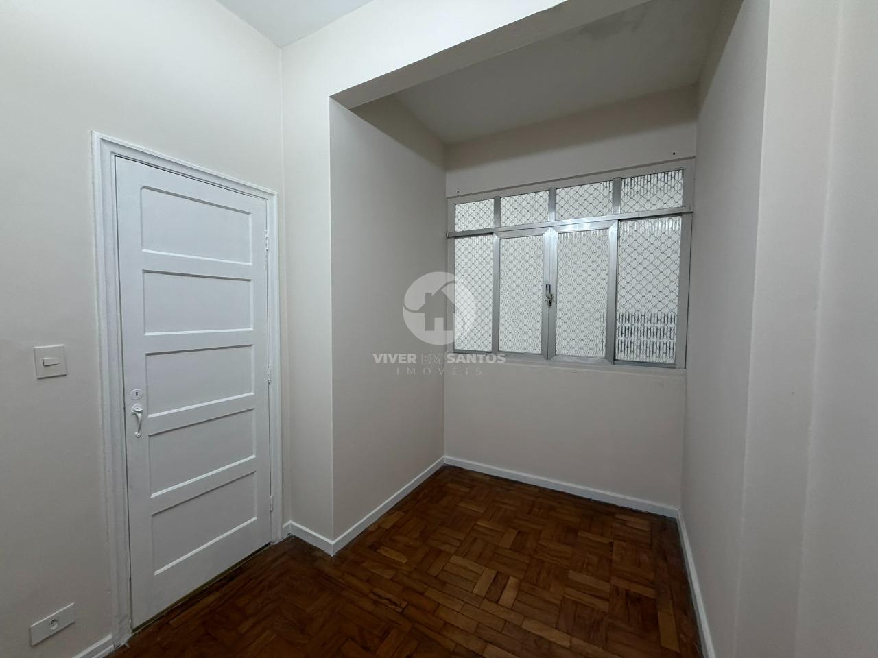 Apartamento de Frente, 1 Dormitório, Dependência Completa e Sacada a 1 Quadra da Praia no Boqueirão – Santos/SP em Boqueirão, Santos — foto 11