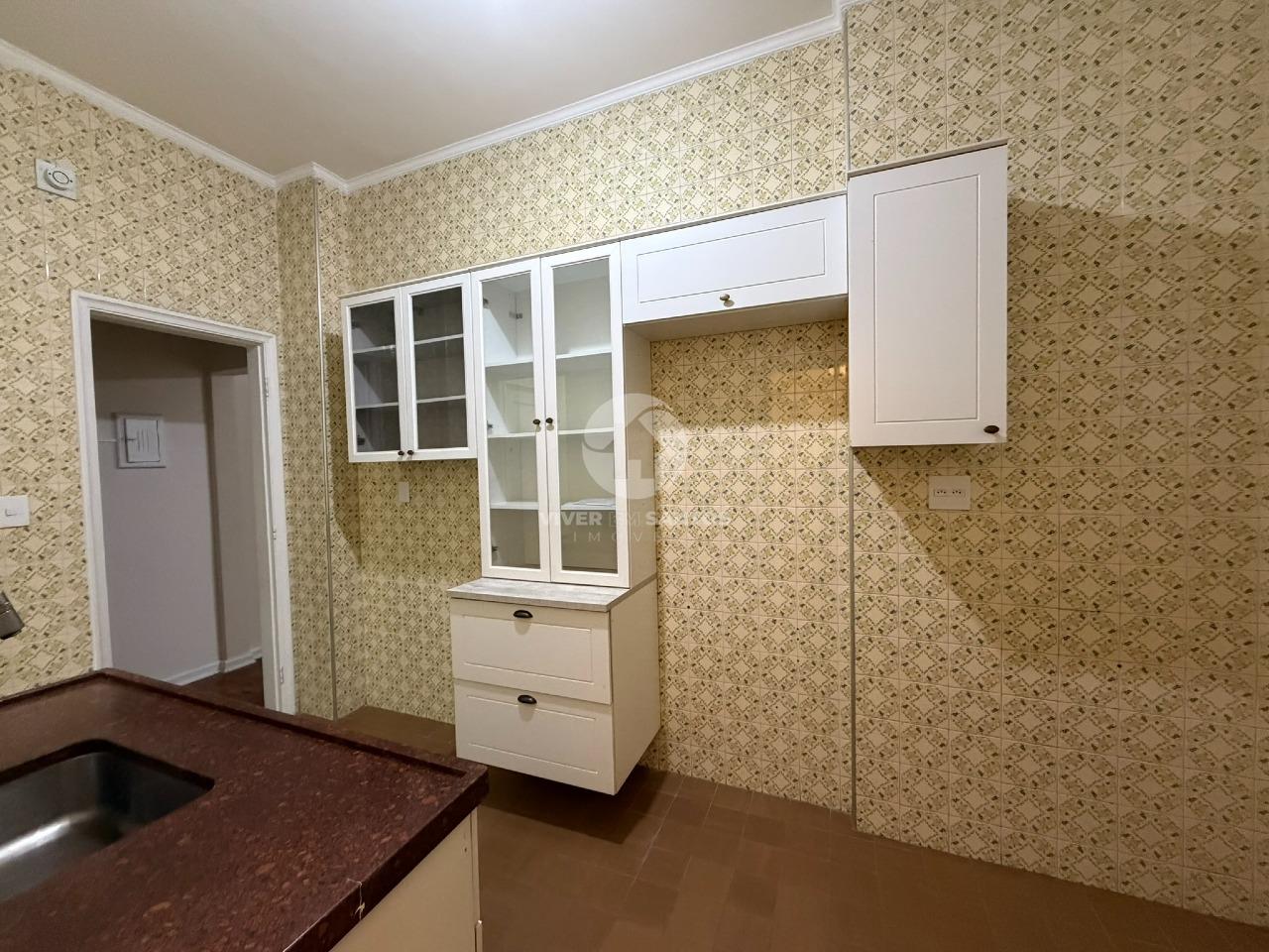 Apartamento de Frente, 1 Dormitório, Dependência Completa e Sacada a 1 Quadra da Praia no Boqueirão – Santos/SP em Boqueirão, Santos — foto 7