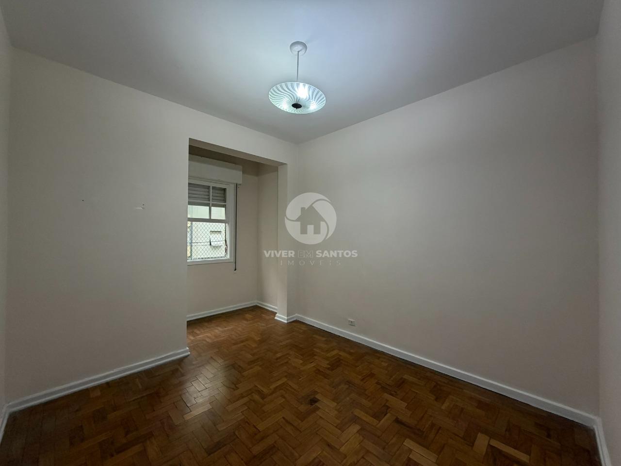 Apartamento de Frente, 1 Dormitório, Dependência Completa e Sacada a 1 Quadra da Praia no Boqueirão – Santos/SP em Boqueirão, Santos — foto 15