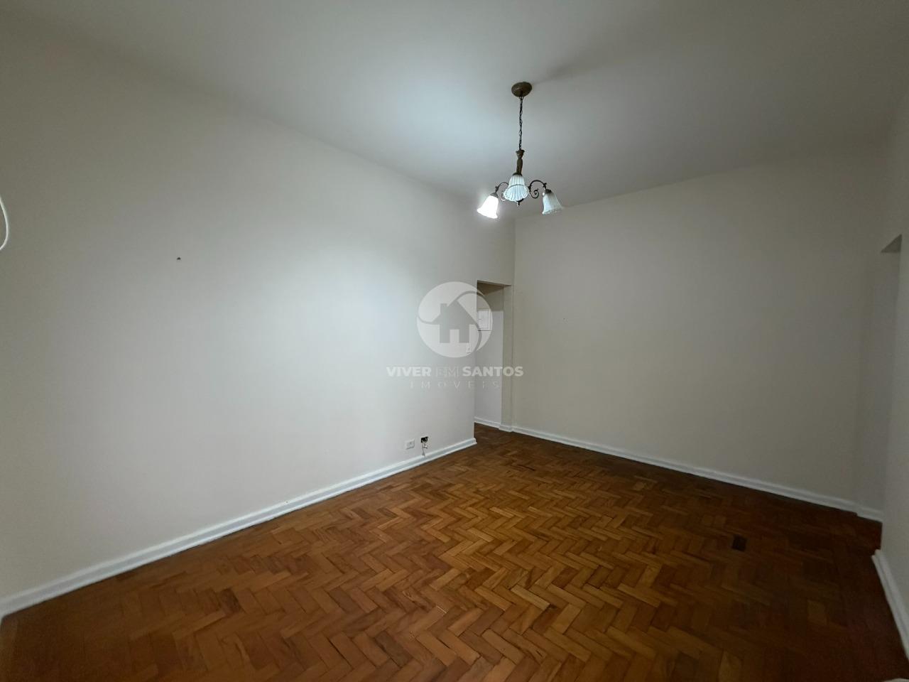Apartamento de Frente, 1 Dormitório, Dependência Completa e Sacada a 1 Quadra da Praia no Boqueirão – Santos/SP em Boqueirão, Santos — foto 4