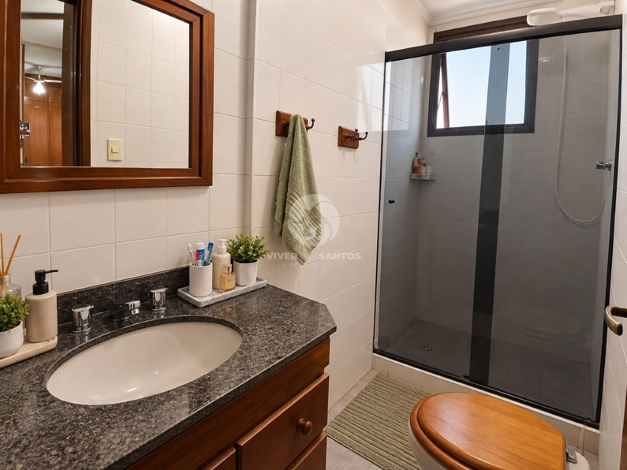 Apartamento de 110 m² com 3 quartos à venda no Marapé, Santos/SP em Marapé, Santos — foto 15