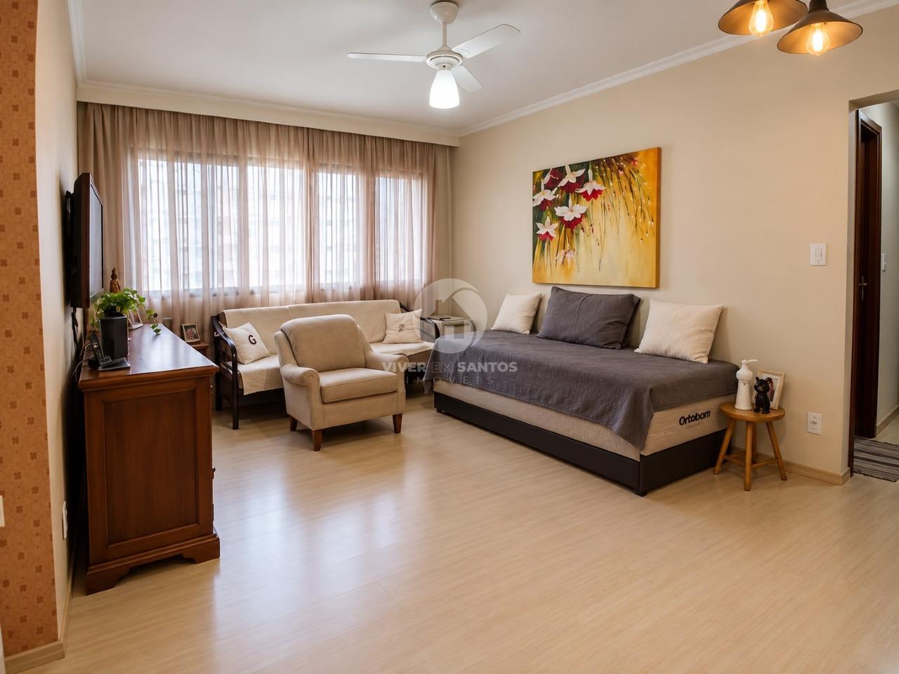 apartamento para comprar em Marapé, Santos
