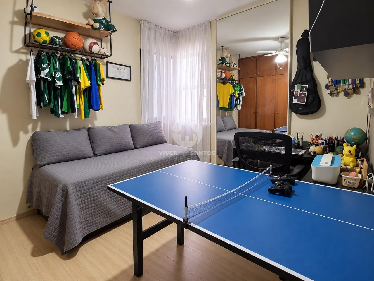 Apartamento de 110 m² com 3 quartos à venda no Marapé, Santos/SP em Marapé, Santos — foto 5