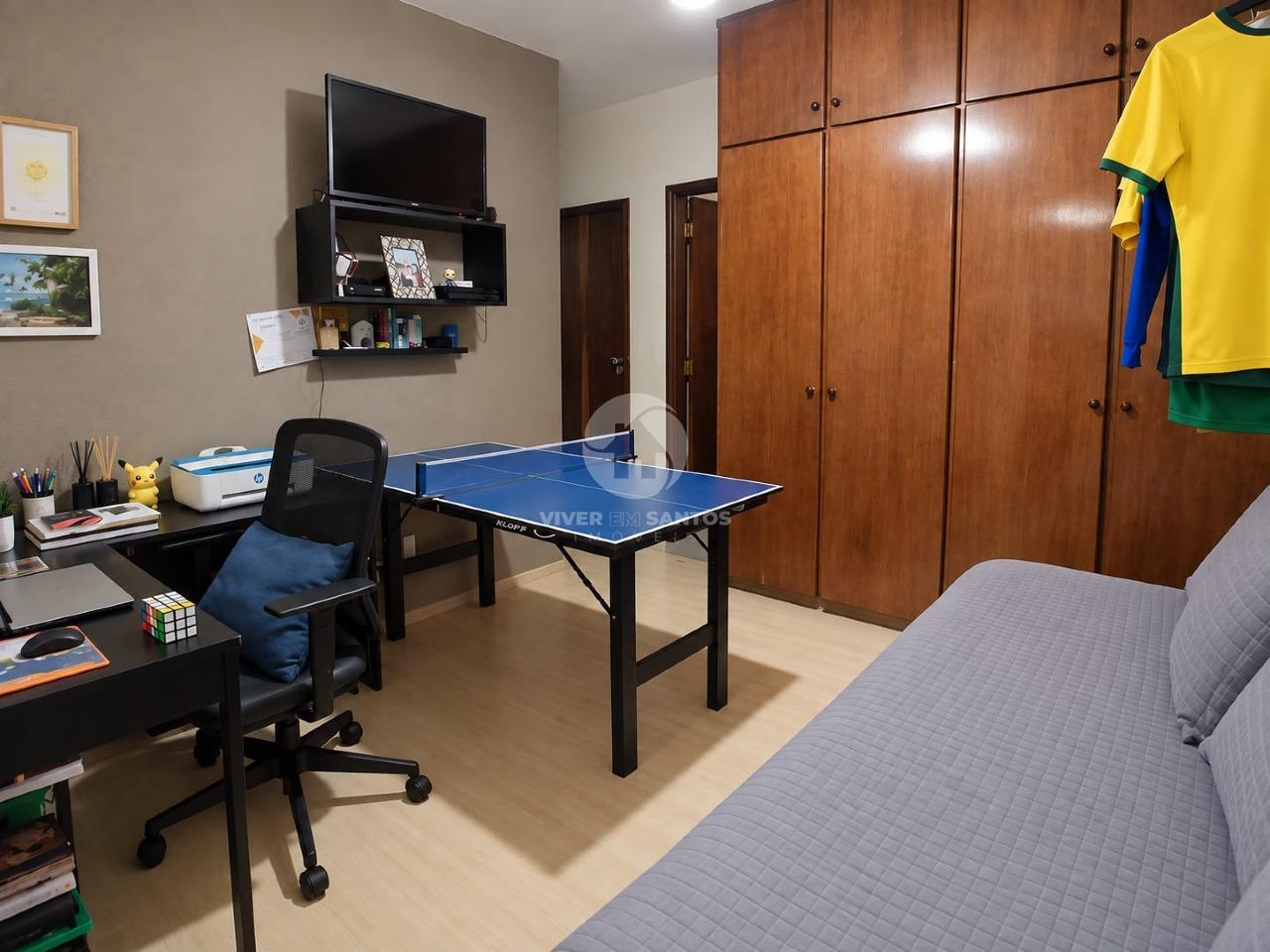Apartamento de 110 m² com 3 quartos à venda no Marapé, Santos/SP em Marapé, Santos — foto 6