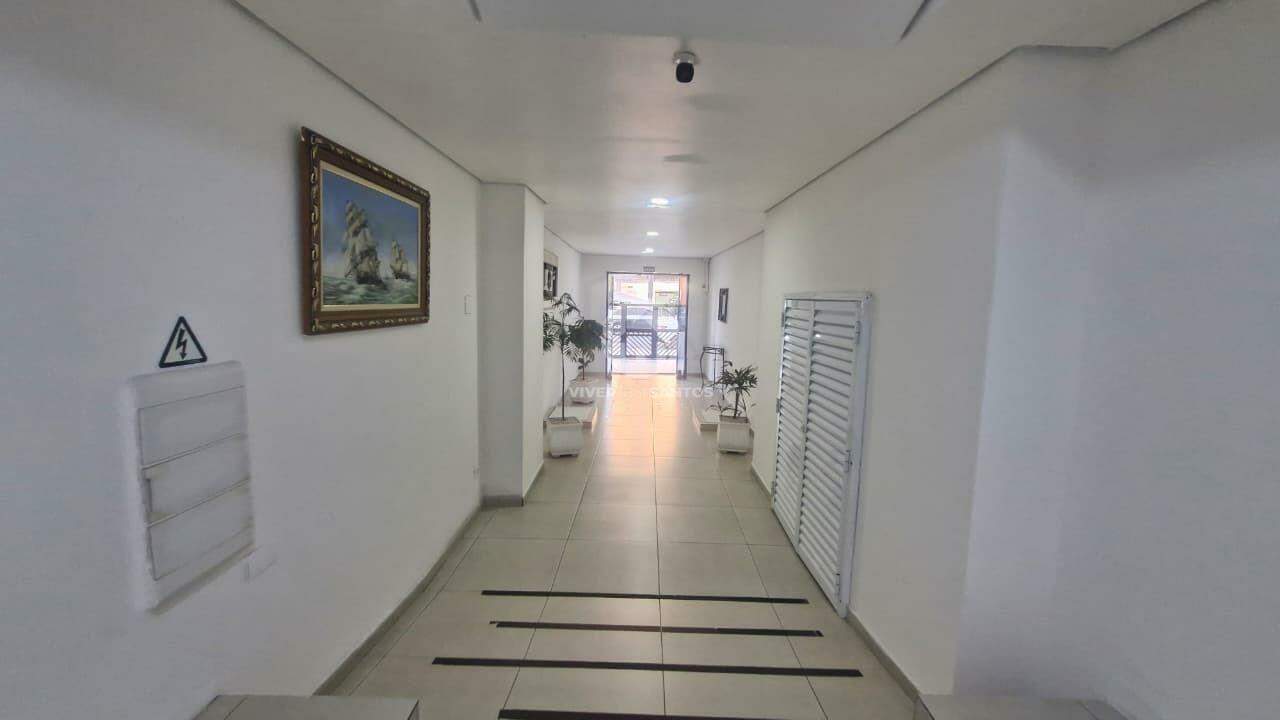 Sala Living Reformada e Mobiliada a Uma Quadra da Praia do Embaré – Santos/SP em Embaré, Santos — foto 10