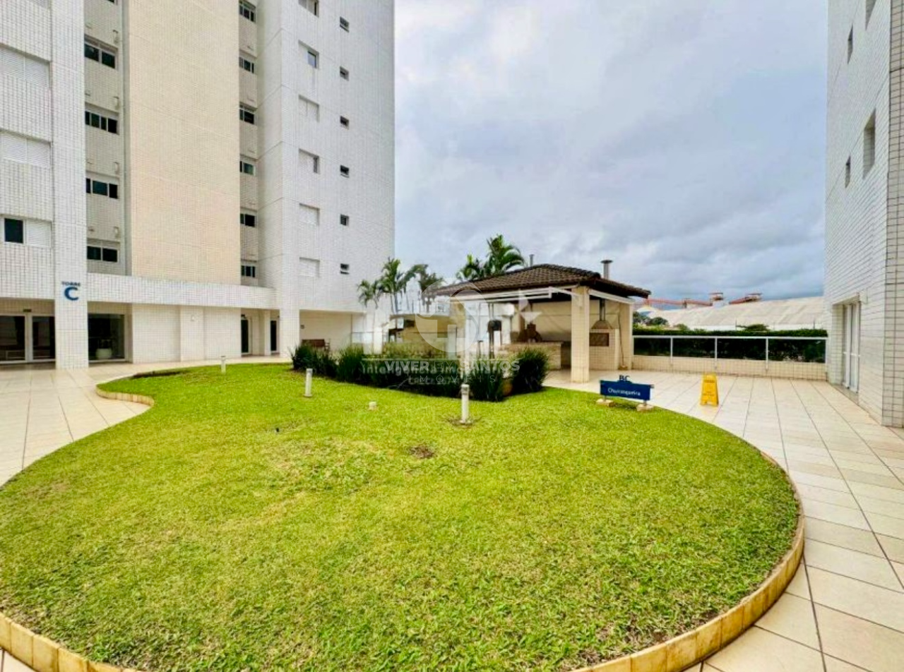 Apartamento mobiliado de 3 quartos, 1 suite, com varanda gourmet na Ponta da Praia. em Ponta da Praia, Santos — foto 25