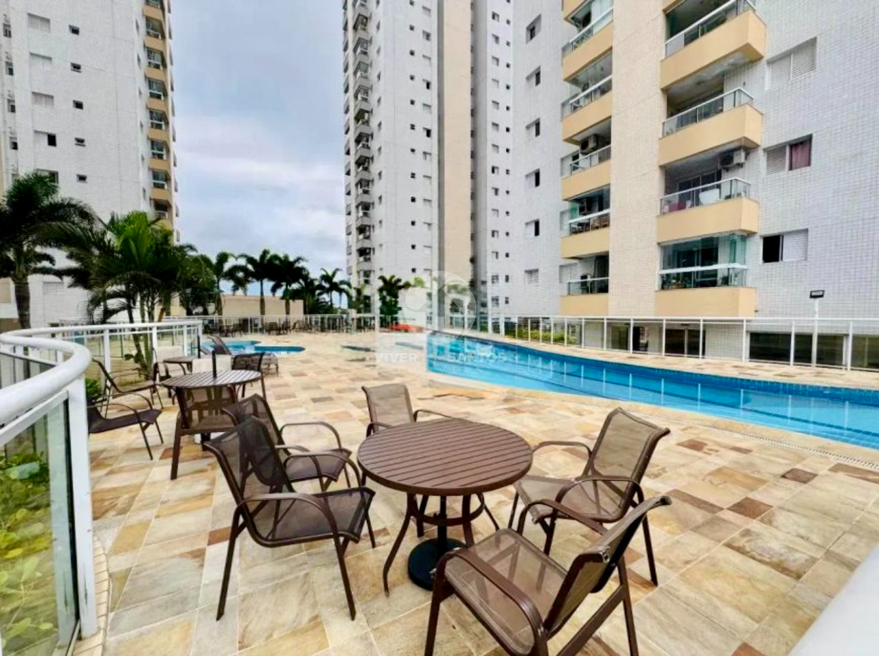 Apartamento mobiliado de 3 quartos, 1 suite, com varanda gourmet na Ponta da Praia. em Ponta da Praia, Santos — foto 21