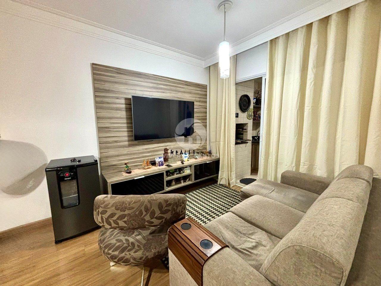 Apartamento mobiliado de 3 quartos, 1 suite, com varanda gourmet na Ponta da Praia. em Ponta da Praia, Santos — foto 2