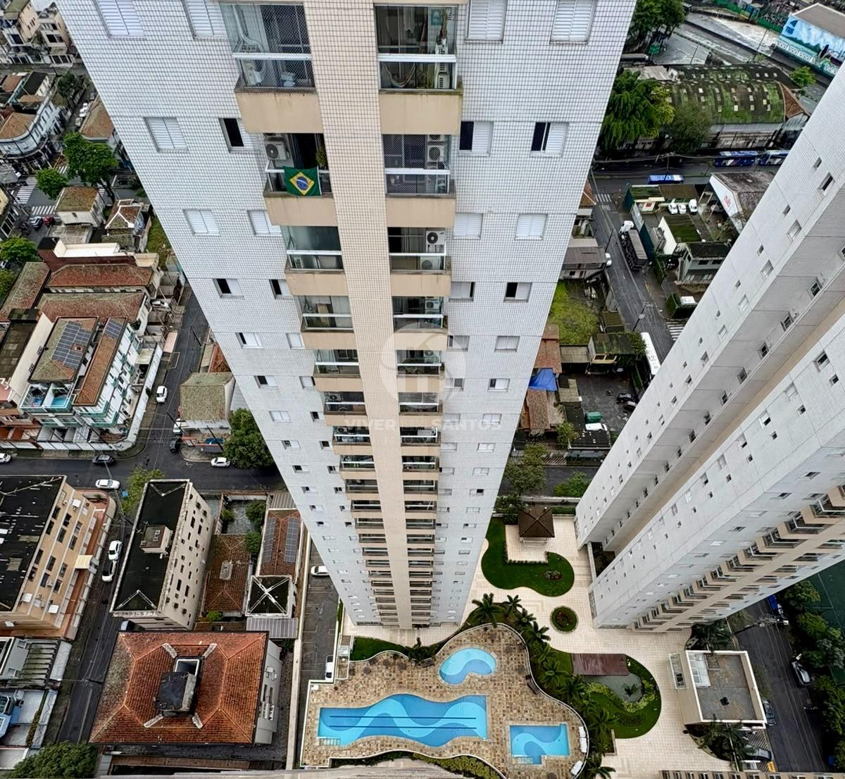 Apartamento mobiliado de 3 quartos, 1 suite, com varanda gourmet na Ponta da Praia. em Ponta da Praia, Santos — foto 18