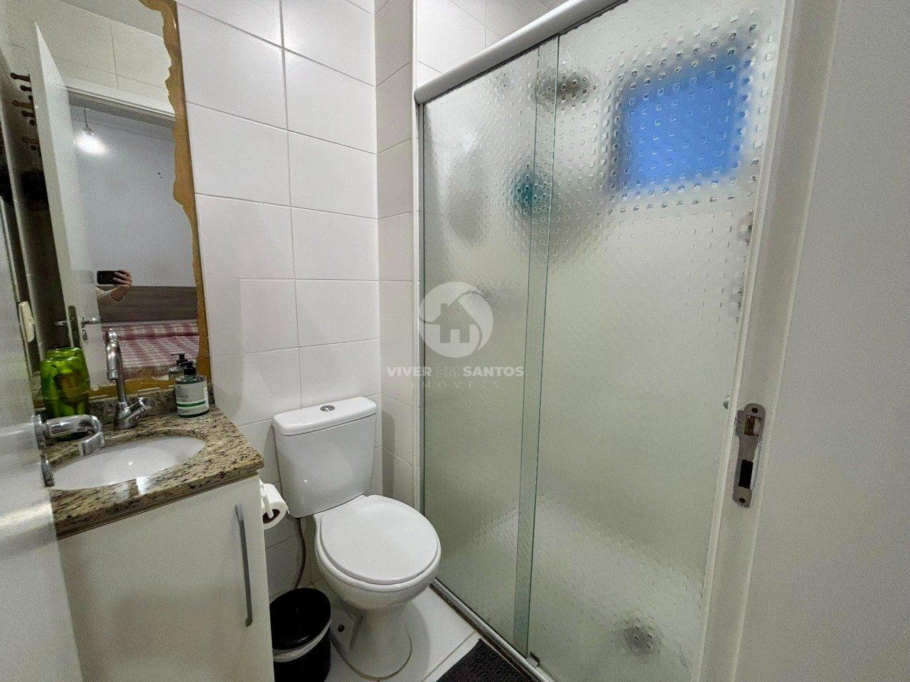 Apartamento mobiliado de 3 quartos, 1 suite, com varanda gourmet na Ponta da Praia. em Ponta da Praia, Santos — foto 15