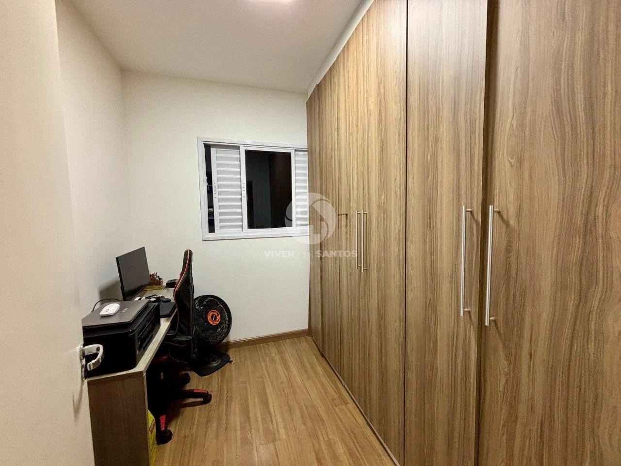 Apartamento mobiliado de 3 quartos, 1 suite, com varanda gourmet na Ponta da Praia. em Ponta da Praia, Santos — foto 17