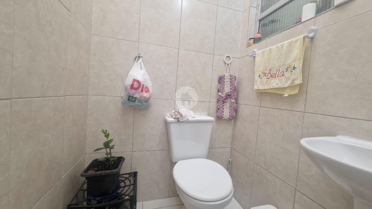 Apartamento Térreo com 3 Dormitórios e Quintal no Macuco – Santos/SP em Macuco, Santos — foto 12