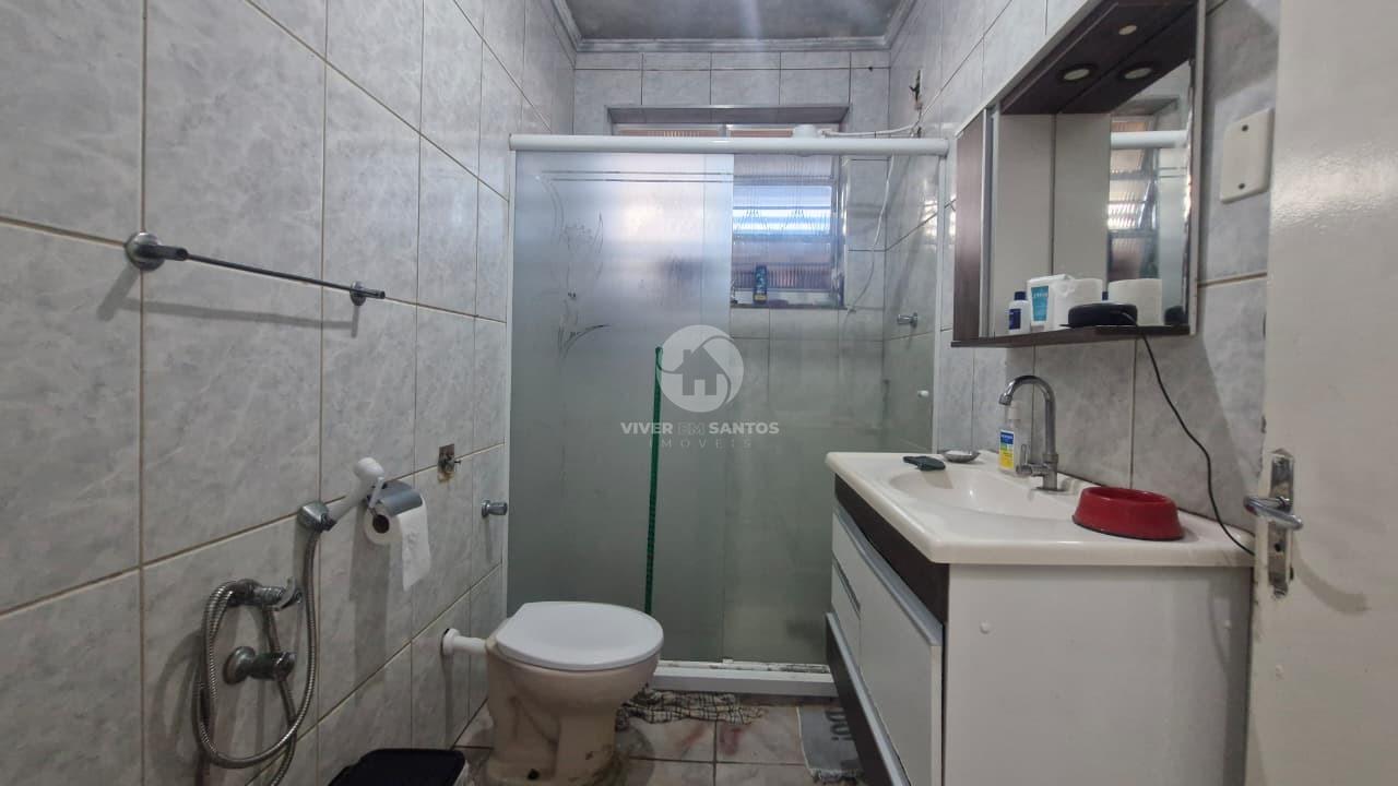 Apartamento Térreo com 3 Dormitórios e Quintal no Macuco – Santos/SP em Macuco, Santos — foto 9