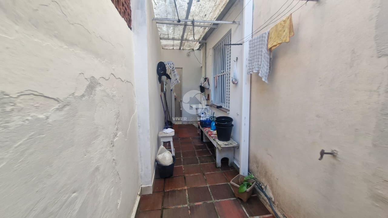Apartamento Térreo com 3 Dormitórios e Quintal no Macuco – Santos/SP em Macuco, Santos — foto 11