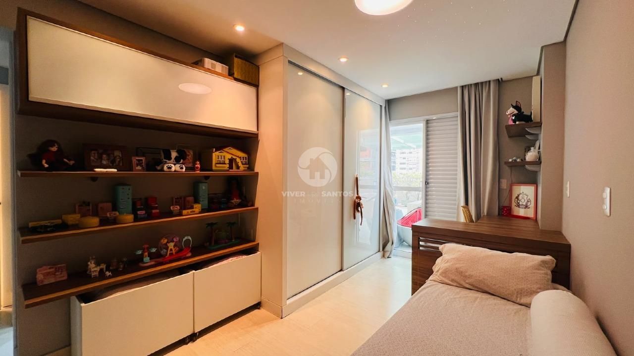 Apartamento Garden de Alto Padrão, 3 Suítes no Embaré – Santos/SP em Embaré, Santos — foto 24