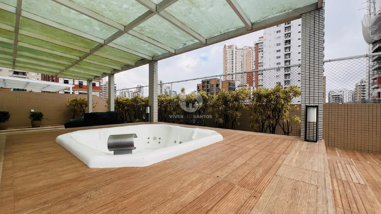 Apartamento Garden de Alto Padrão, 3 Suítes no Embaré – Santos/SP em Embaré, Santos — foto 8
