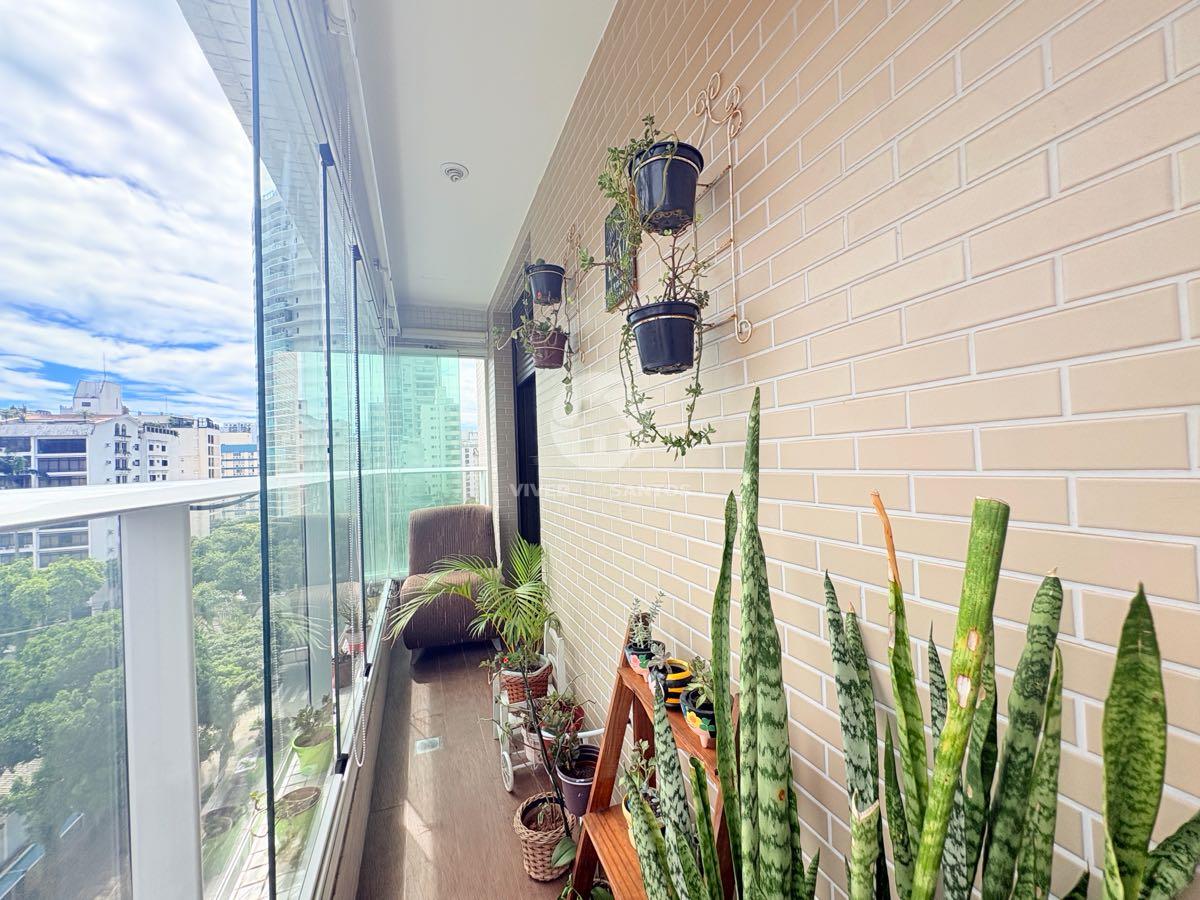 Apartamento residencial à venda no Gonzaga, Santos, com 3 quartos e 3 suítes em Gonzaga, Santos — foto 4