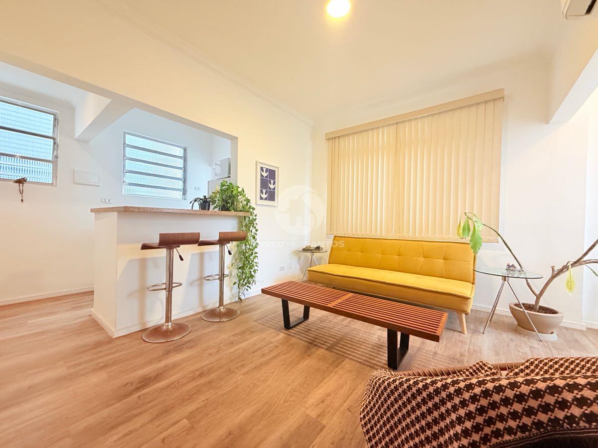 Apartamento com 1 Dormitório e Vaga de Garagem no Boqueirão – Santos/SP em Boqueirão, Santos — foto 2