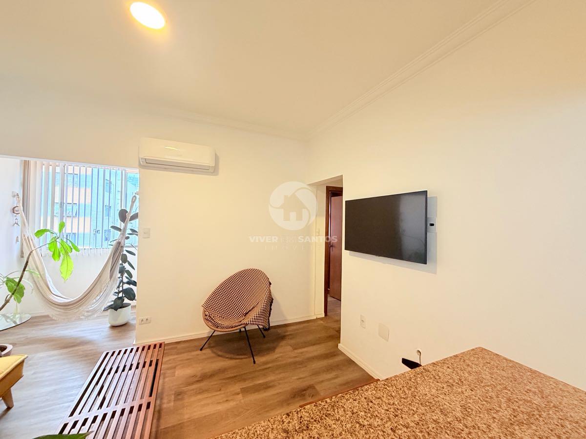 Apartamento com 1 Dormitório e Vaga de Garagem no Boqueirão – Santos/SP em Boqueirão, Santos — foto 3