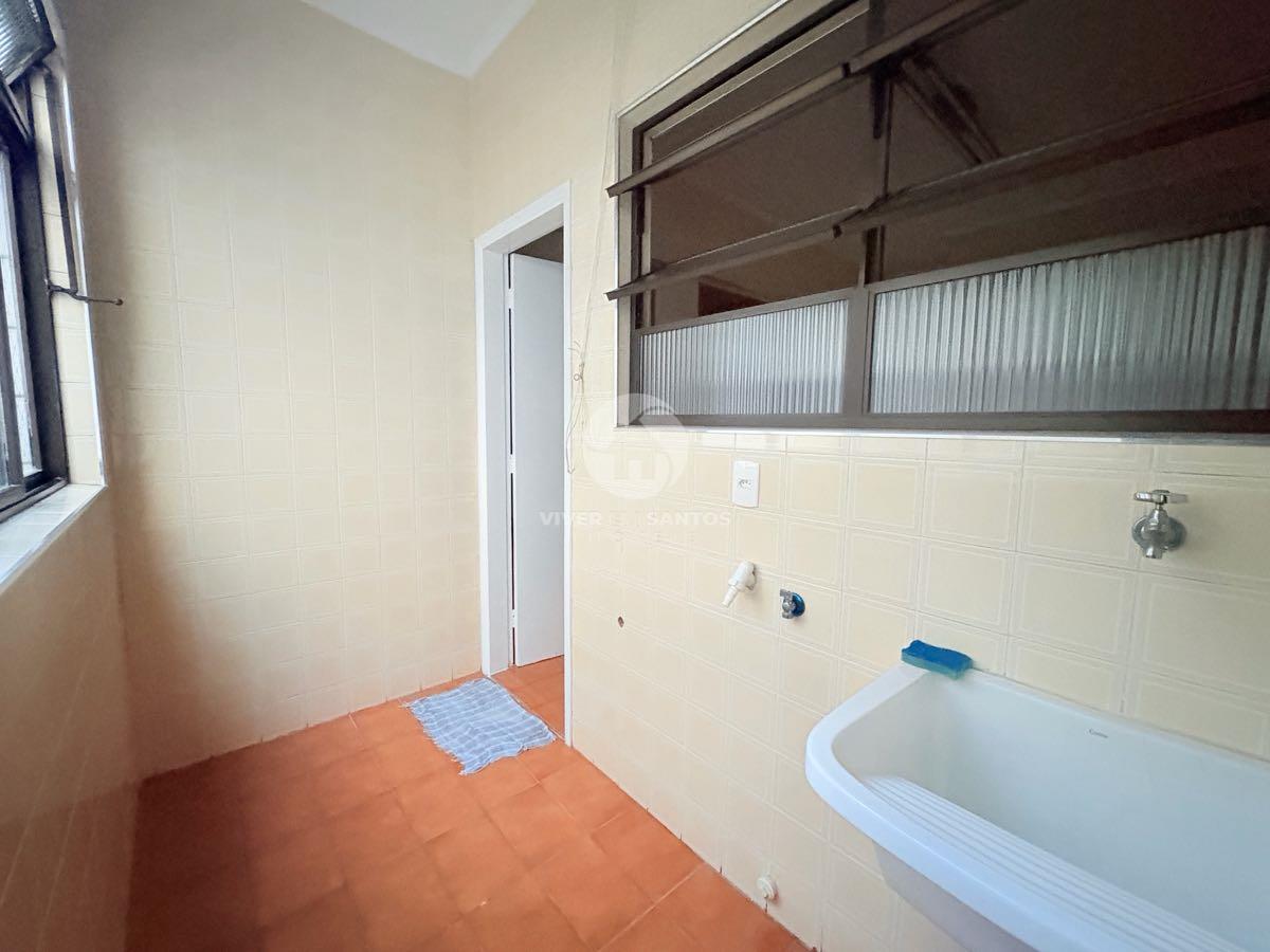 Apartamento 89 m², 2 Dormitórios, Varanda, Vista para o Mar e Garagem na Pompéia – Santos/SP em Pompéia, Santos — foto 12