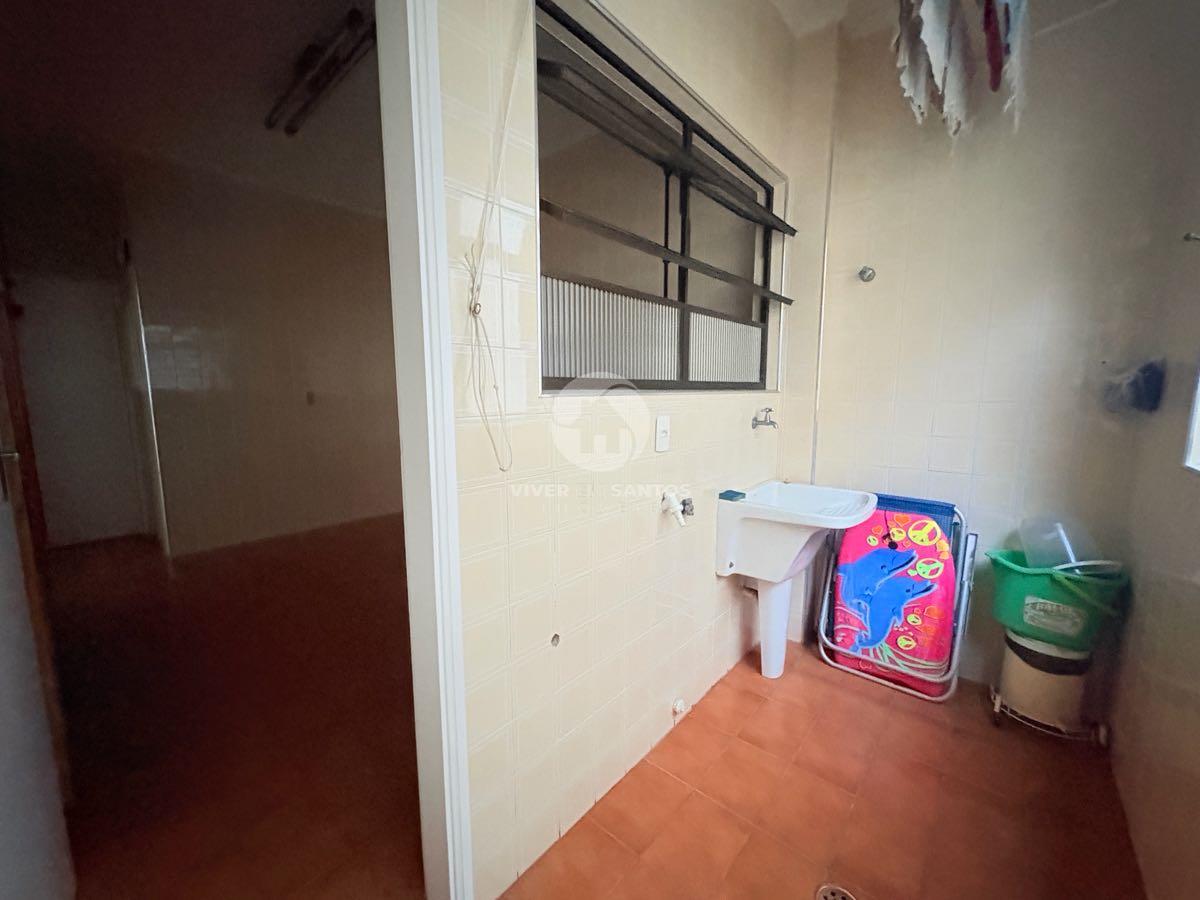 Apartamento 89 m², 2 Dormitórios, Varanda, Vista para o Mar e Garagem na Pompéia – Santos/SP em Pompéia, Santos — foto 14