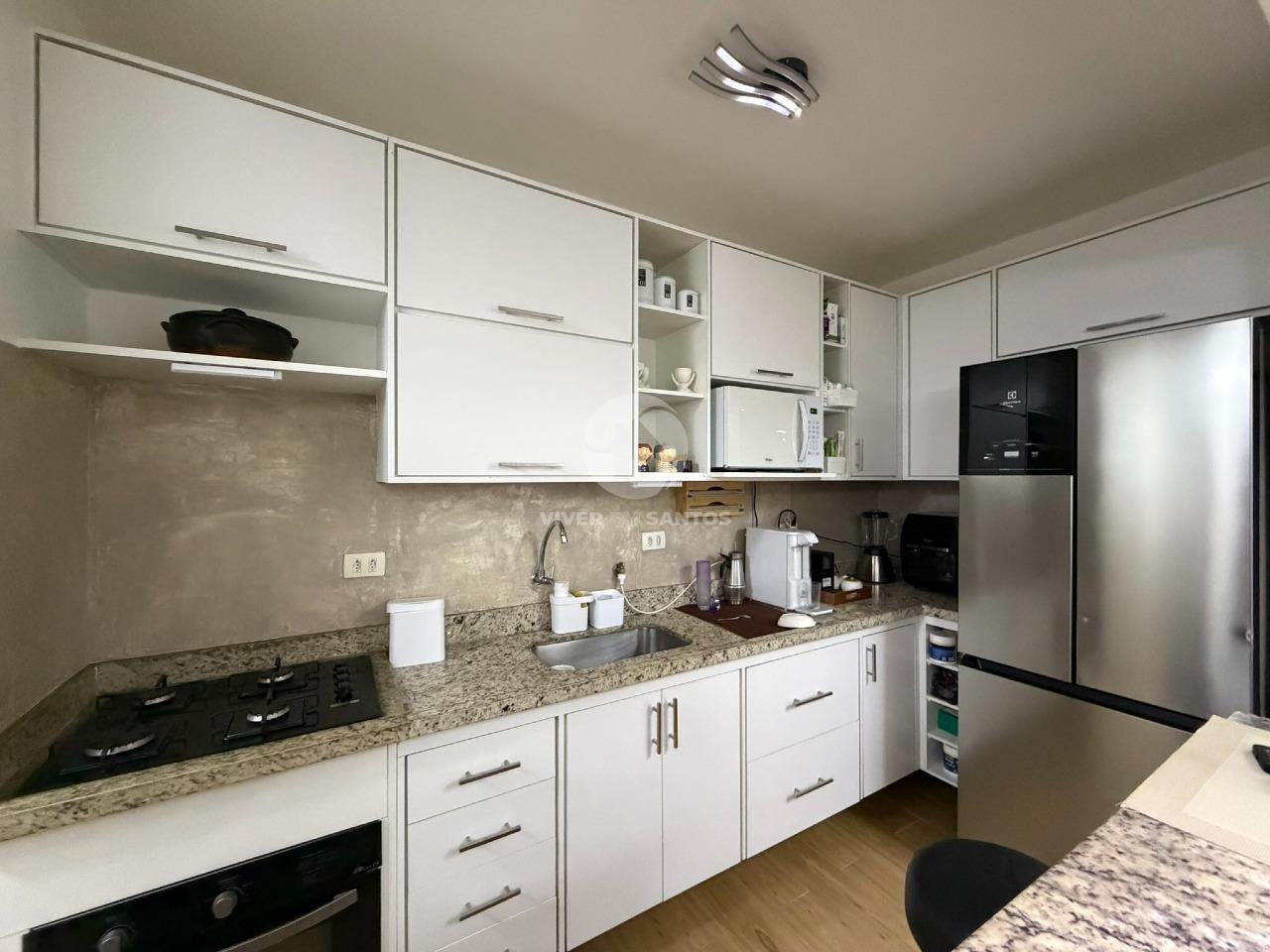 Apartamento Reformado, 1 Dormitório, Varanda, Vista Livre e Garagem Demarcada no Estuário – Santos/SP em Estuário, Santos — foto 14